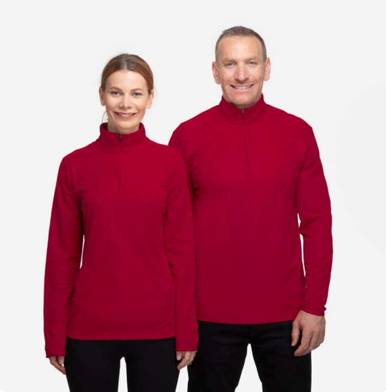Port Authority® Pinpoint Mesh Quarter-Zip Sweatshirt – Breathable Warmth with a Modern Edge