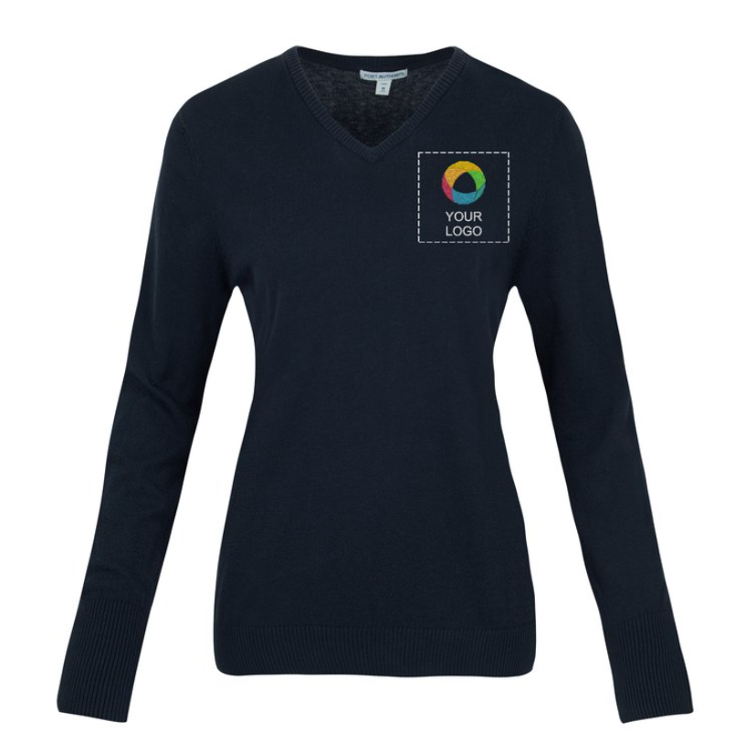 Port Authority® Ladies V-Neck Sweater – Timeless Elegance with a Flattering Fit