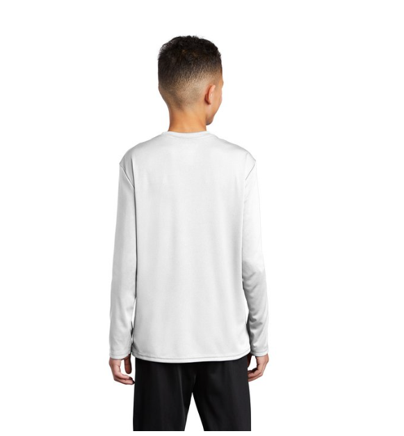 Port & Company® Youth Long Sleeve Performance Tee – Built for Play, Ready for Anything