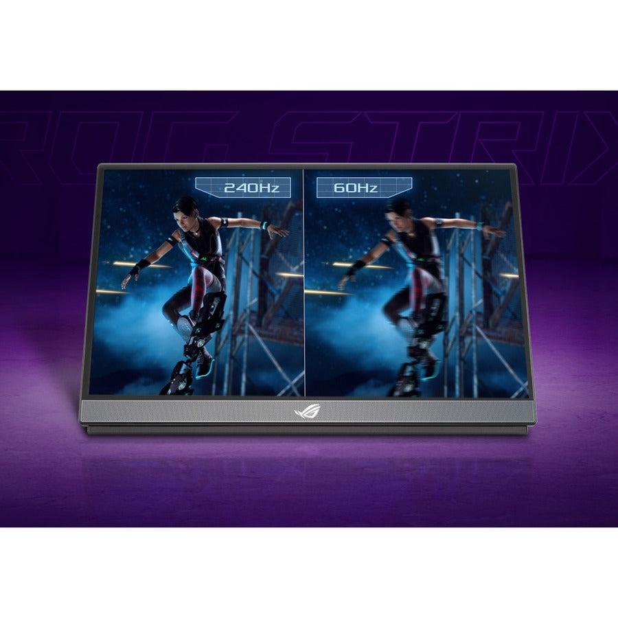 Portable Gaming Monitor 240Hz - ASUS ROG Strix 17.3" USB-C Display | Tecisoft XG17AHPE