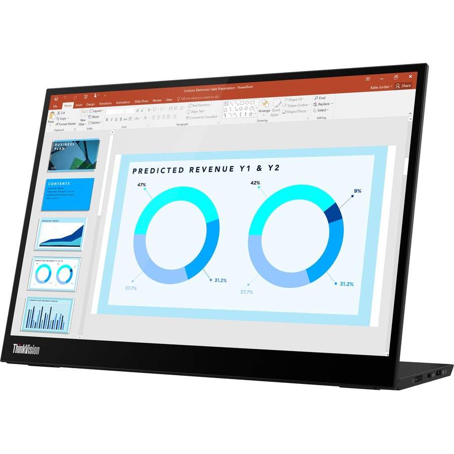 Portable Monitor USB-C 14 Inch - ThinkVision M14d Travel Display | Lenovo 63AAUAR6US