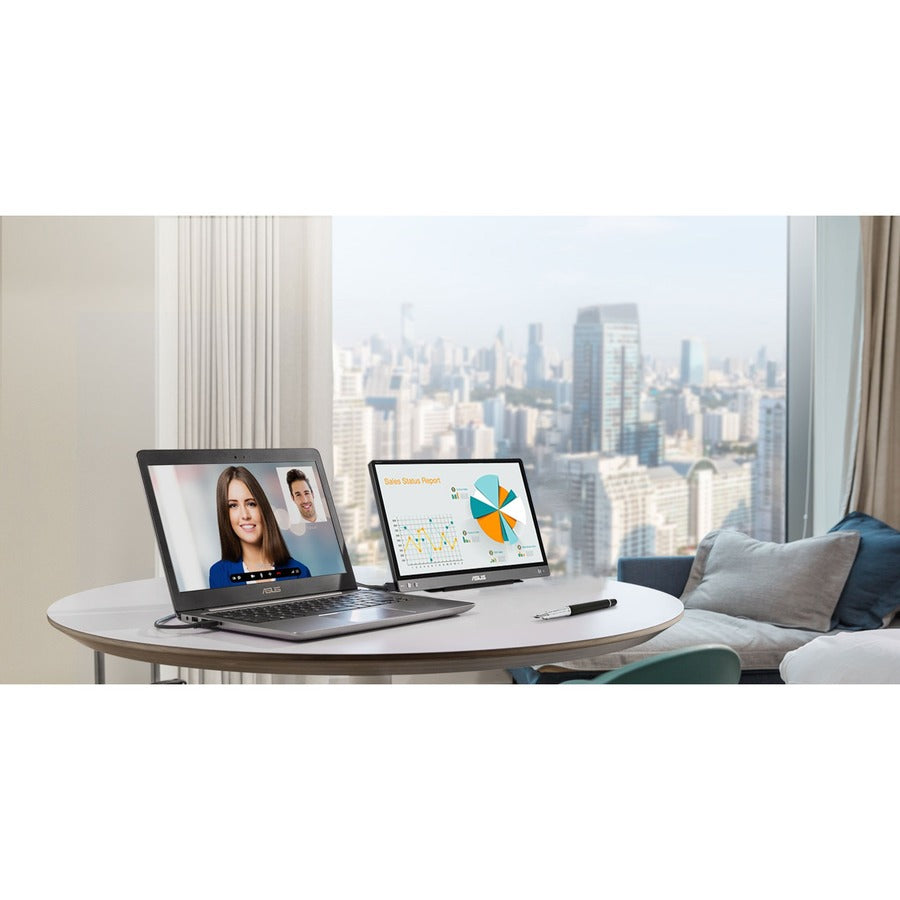 Portable Monitor USB-C - ASUS ZenScreen MB14AC 14 inch IPS Full HD Mobile Display | TecISoft