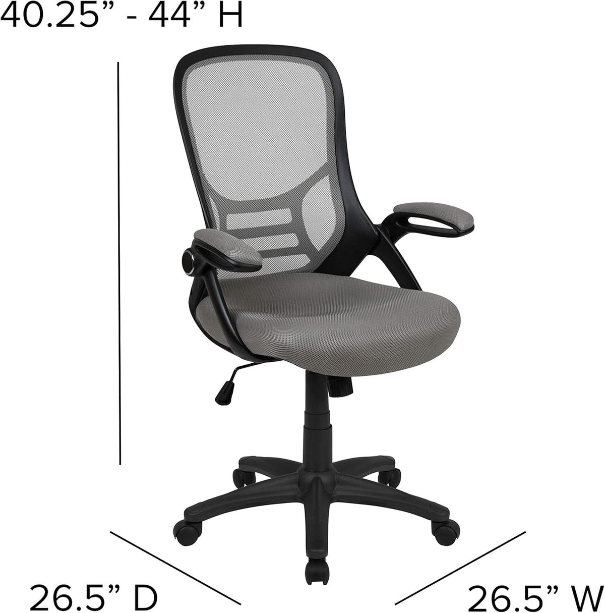 Porter High Back Swivel Office Chair With Lumbar Support