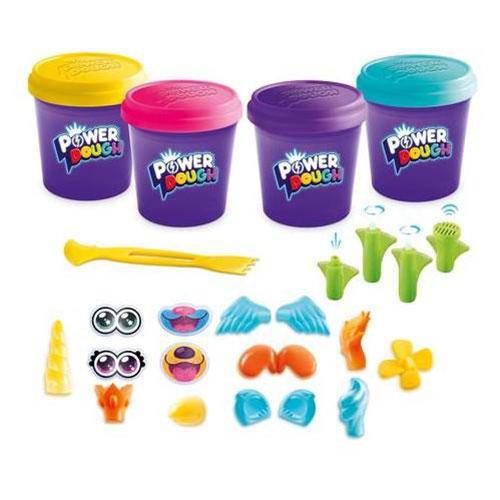 Power Dough Large Magic Pets Kit with Moving, Talking Accessories for Kids 3+