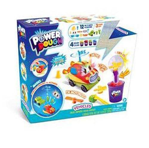 Power Dough Large Vehicles Kit – Motorized Fun for Kids 3+