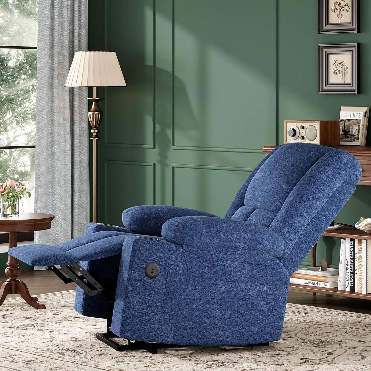 Power Lift Recliner Chair With Massage And USB Ports