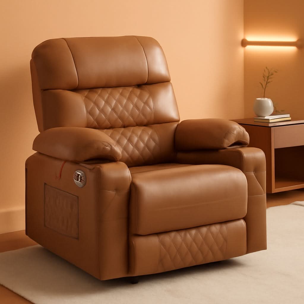 Power Recliner Chair With Heat And Vibration Saddle