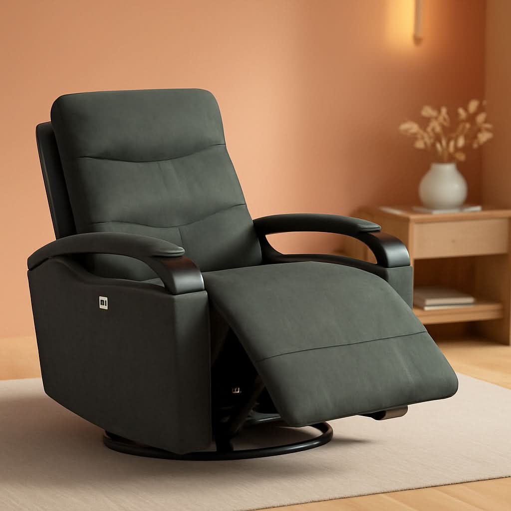 Power Swivel Glider Recliner Chair For Living Room