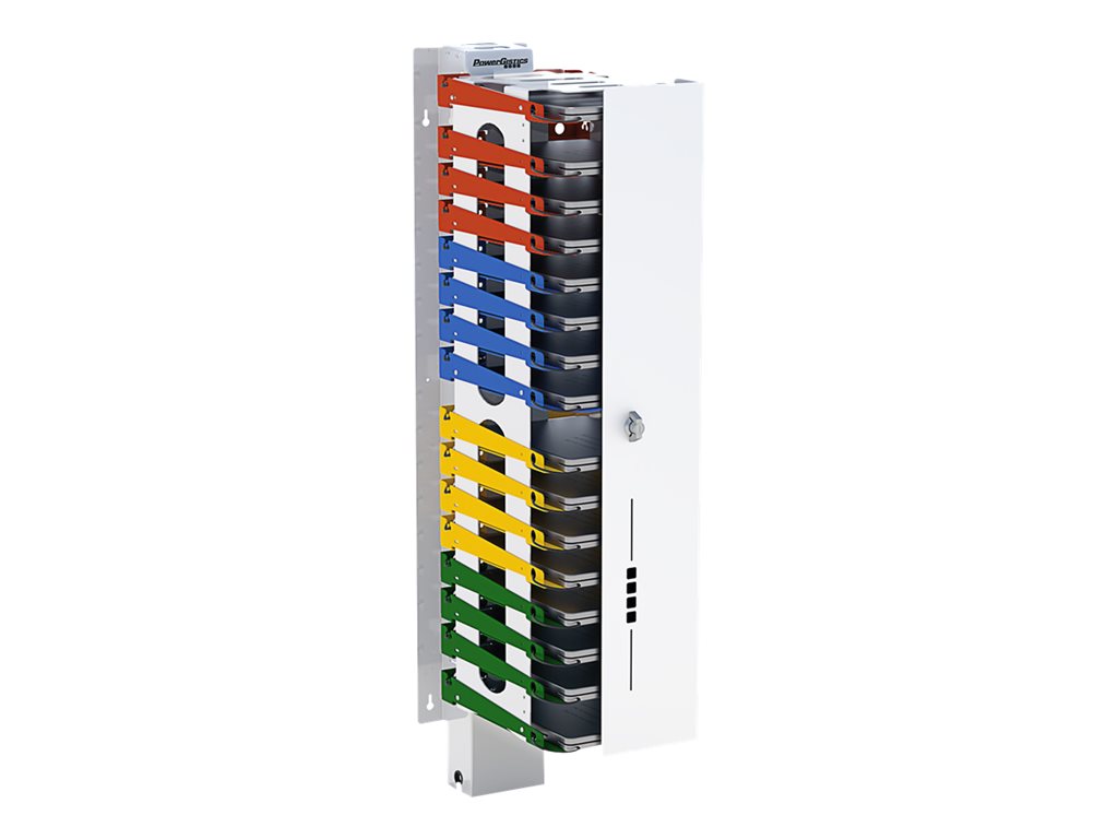 PowerGistics CORE16 USB - Shelving system - for 16 tablets / notebooks - screen size: up to 14.8 - wall-mountable" 1C161USB