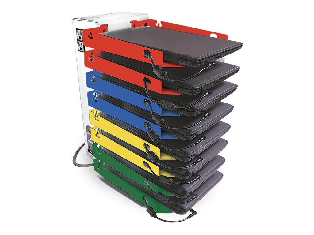 PowerGistics TableTower8 - Charging station - AC 120 V - output connectors: 10 1D0821SC1