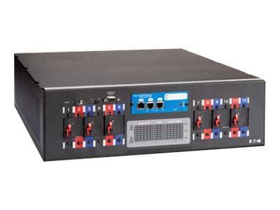 Powerware Rack Power Module RPM-3U - Power distribution unit (rack-mountable) - AC 208 V - 3-phase - RS-232 - output