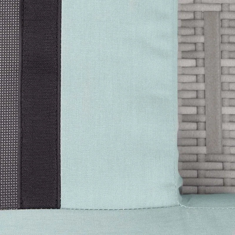 Premium All Weather Wicker 7 Piece Patio Set With Sunbrella Cushions