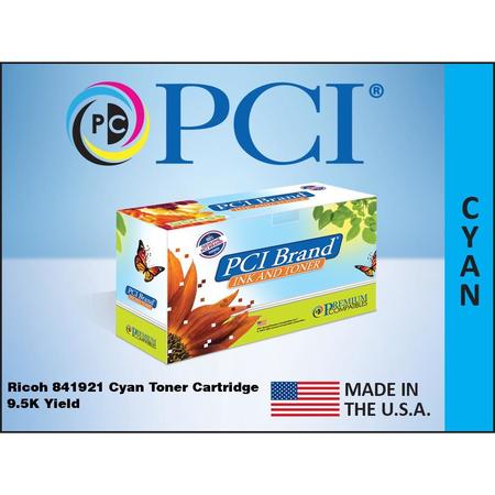Premium Compatibles 841921-PCI Laser Toner Cartridge - Alternative for Ricoh 841, 926, 841, 921, 841, 000 - Cyan - 1 / Pack