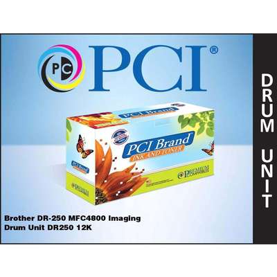 Premium Compatibles Brother DR-250 MFC4800 Imaging Drum Unit DR250 12K Yld Made in the USA DR250PC