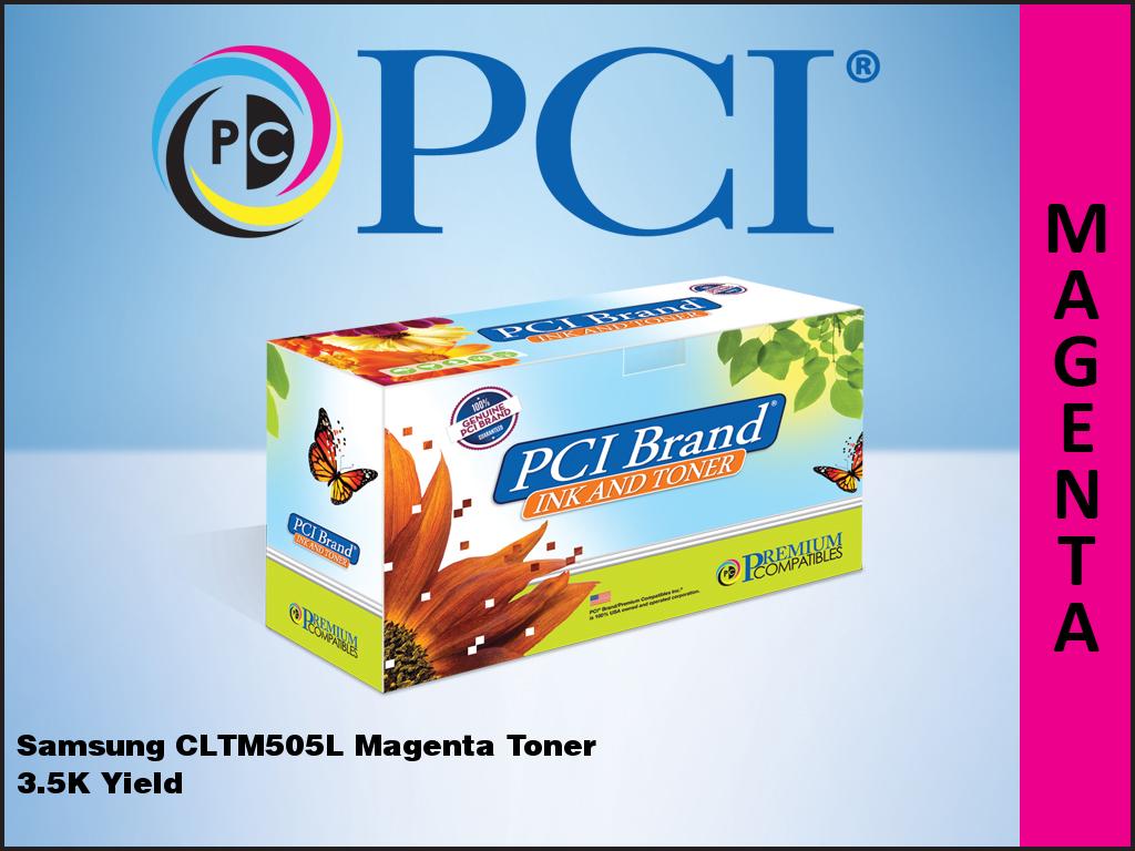 Premium Compatibles CLT-M505L-PCI Laser Toner Cartridge - Magenta - 1 / Pack