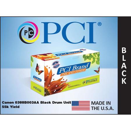 Premium Compatibles Canon 0388B003AA Black Drum Unit 26.9K Made in the USA for IR 1018, 1022 0388B003AA-PCI