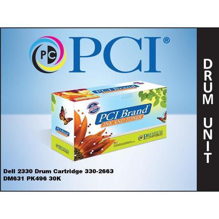 Premium Compatibles Dell 2330 Imaging Drum 330-2663 DM631 PK496 30K Yield Made in the USA 330-2663DRPC