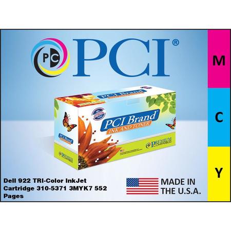 Premium Compatibles High Yield Inkjet Ink Cartridge - Alternative for Dell 310-5371 - Tri-color - 1 / Each 310-5371RPC