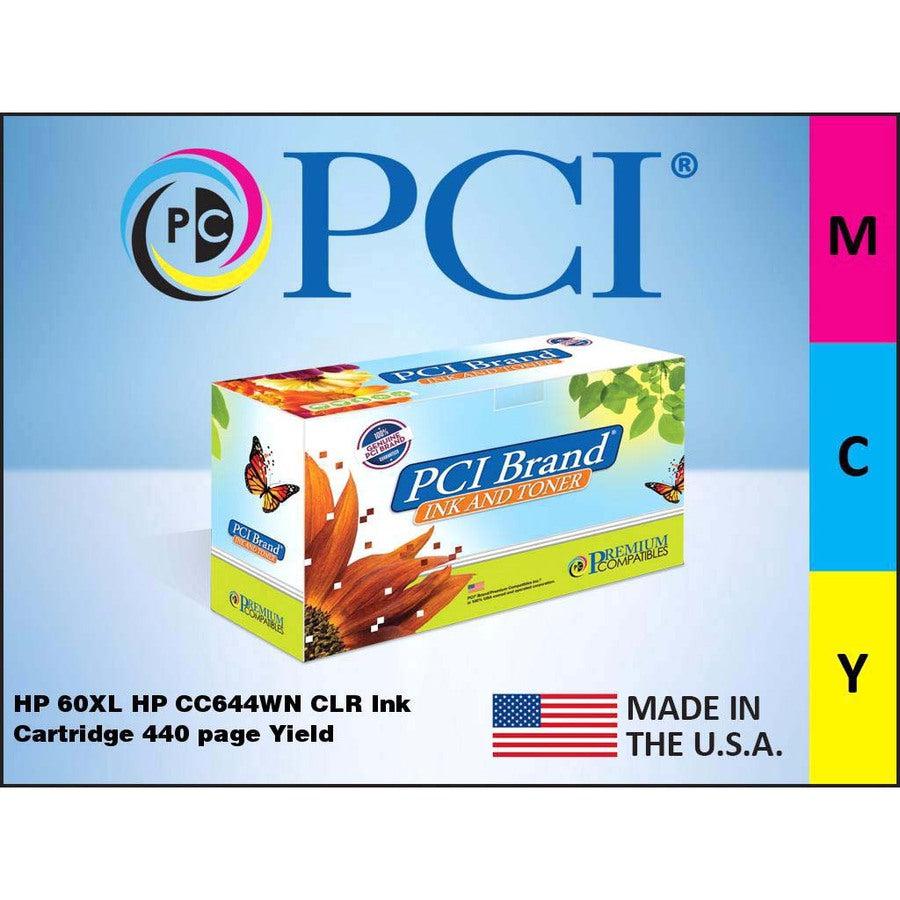 Premium Compatibles High Yield Inkjet Ink Cartridge - Alternative for HP CC644WN - Tri-color - 1 / Each CC644WN-RPC