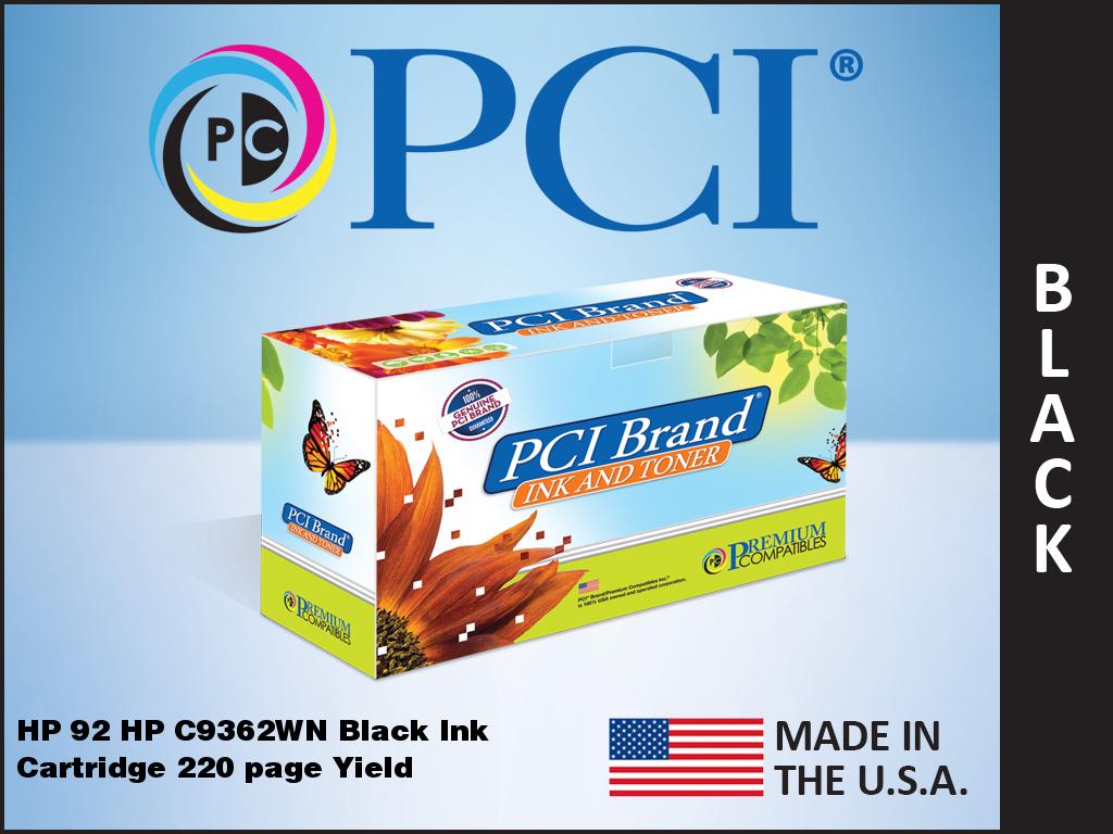 Premium Compatibles Inkjet Ink Cartridge - Alternative for HP C9362WN - Black - 1 / Each C9362WNRPC
