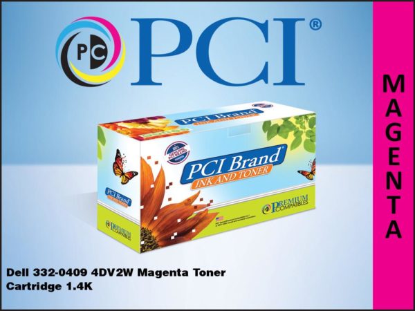 Premium Compatibles Laser Toner Cartridge - Alternative for Dell 332-0409 - Magenta - 1 / Each 332-0409-PCI