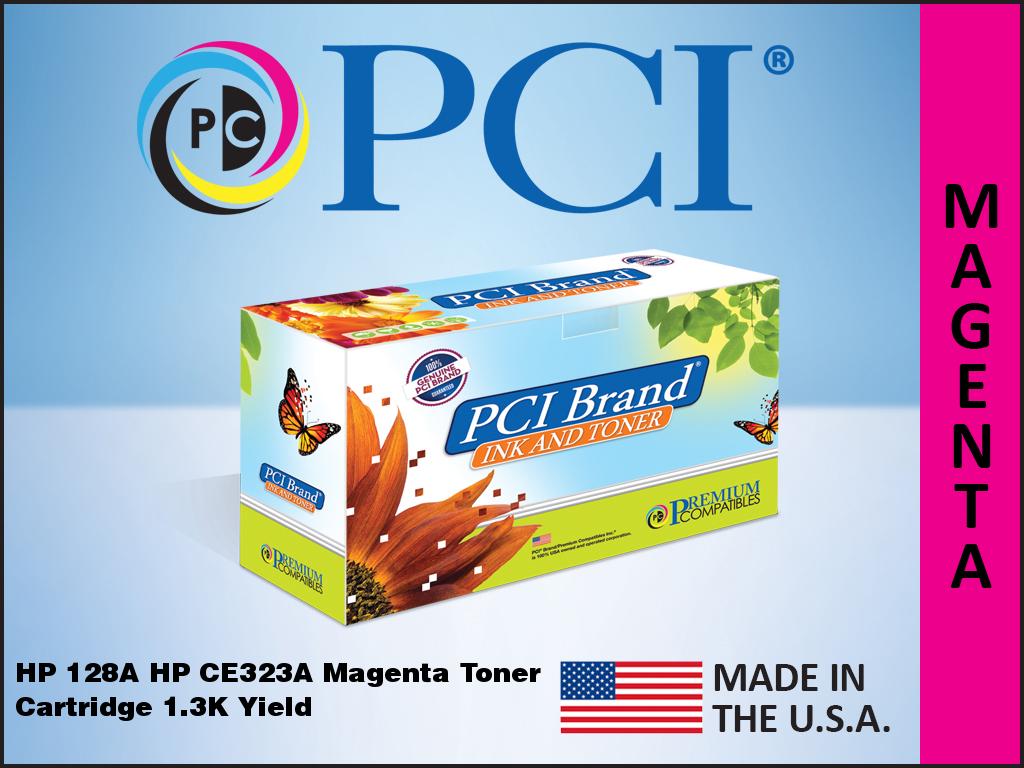 Premium Compatibles Laser Toner Cartridge - Alternative for HP CE323A - Magenta - 1 / Each CE323ARPC