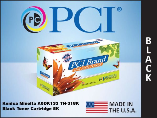 Premium Compatibles Laser Toner Cartridge - Alternative for Konica Minolta A0DK133 - Black - 1 / Each A0DK133-PC