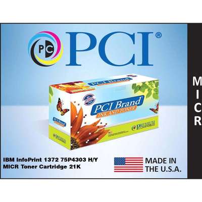 Premium Compatibles MICR High Yield Laser Toner Cartridge - Alternative for IBM 75P4303 - 1 / Each 75P4303RMPC