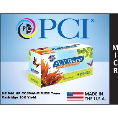 Premium Compatibles MICR Toner Cartridge - Alternative for HP CC364A - TAA Compliant CC364ARMPC