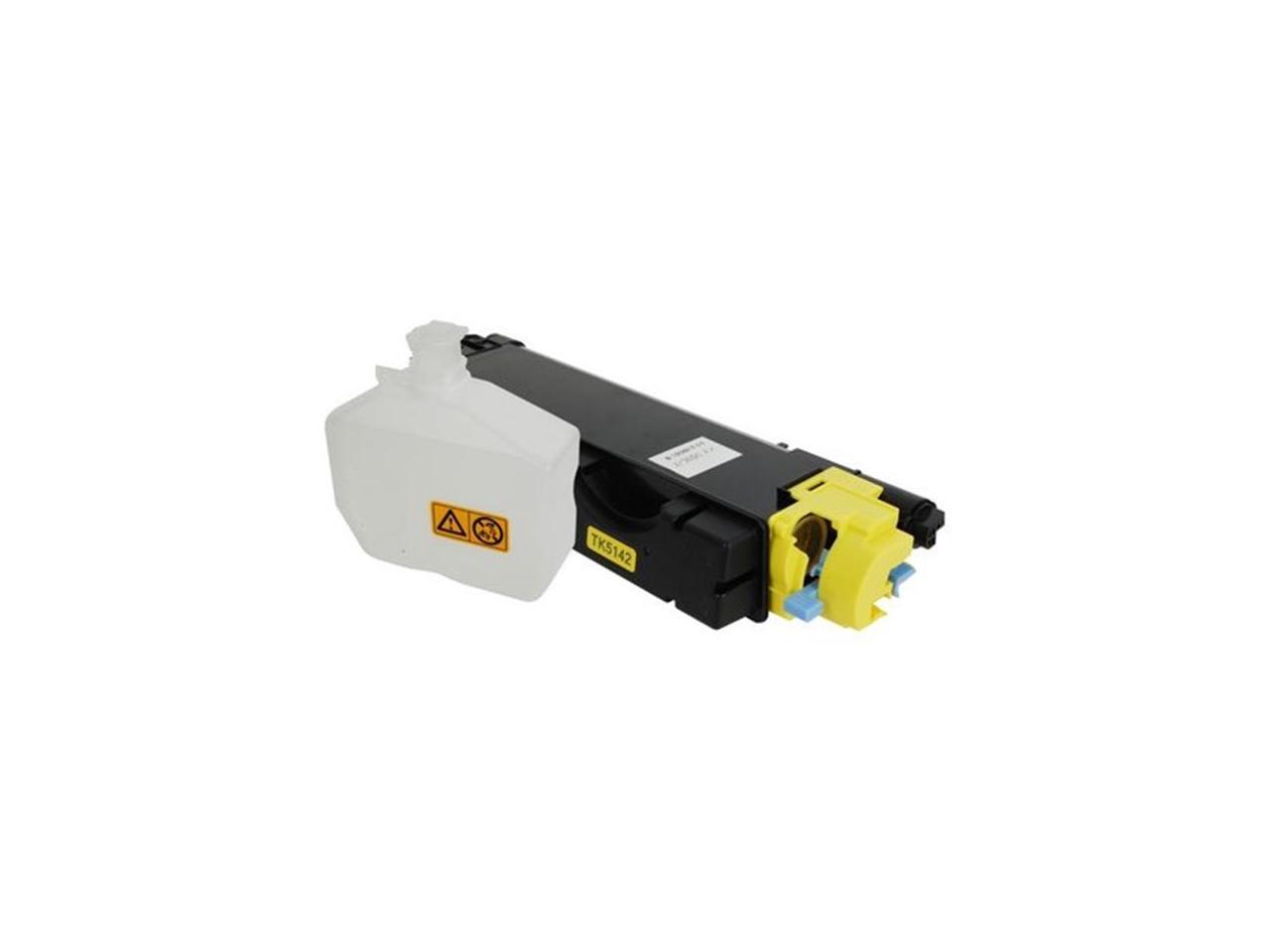 Premium Compatibles TK-5142Y-PCI Laser Toner Cartridge - Alternative for Kyocera TK-5142Y, TK5142Y, 1T02NRAUS0 - Yellow - 1 / Pack