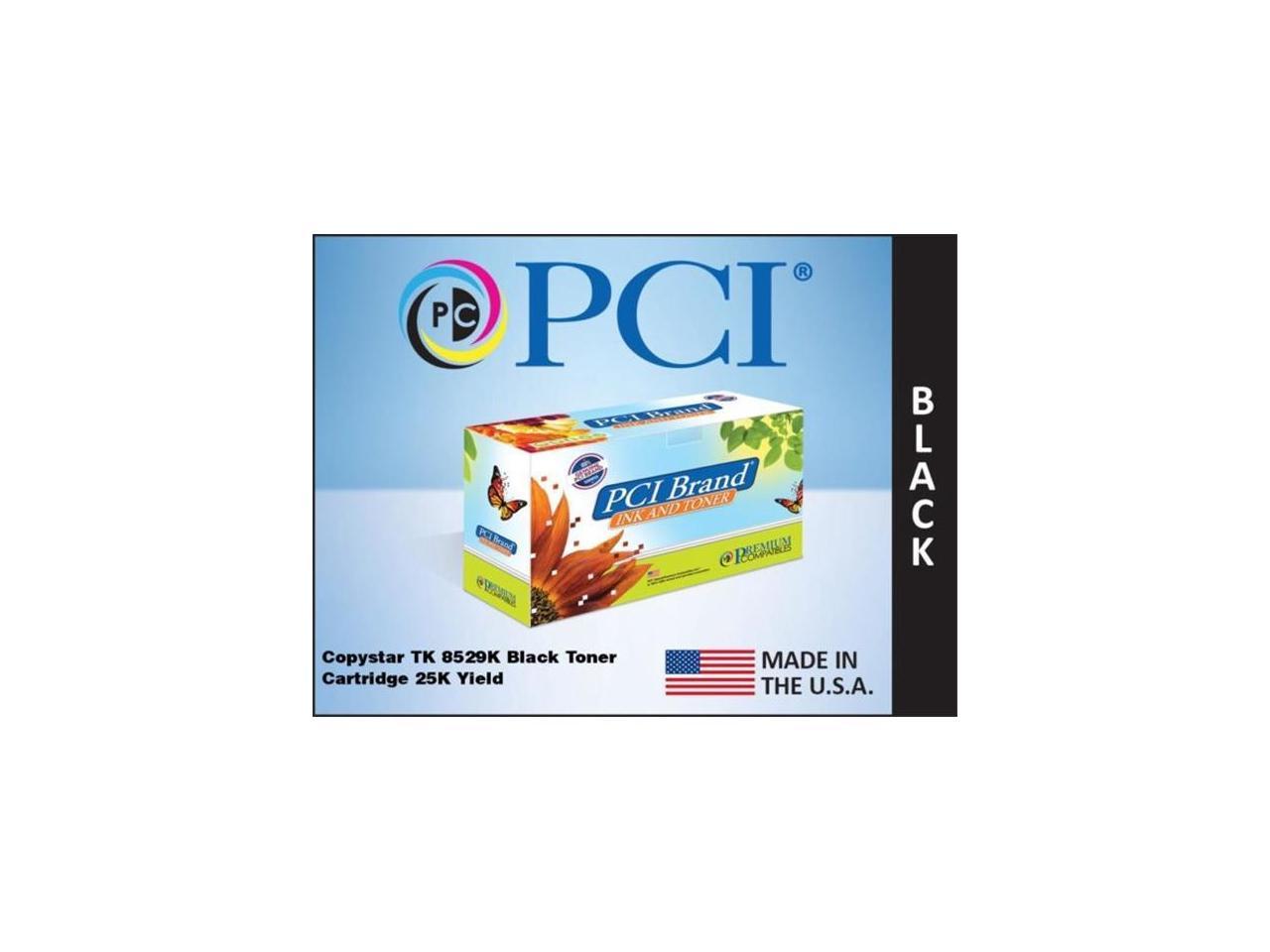 Premium Compatibles TK-8529K-PCI Laser Toner Cartridge - Alternative for Copystar TK-8529K, TK8529K - Black - 1 / Pack