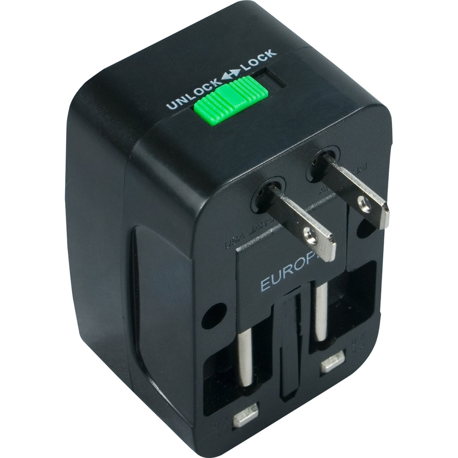 Premium World Power Travel,Adaptor W/Surge Protection