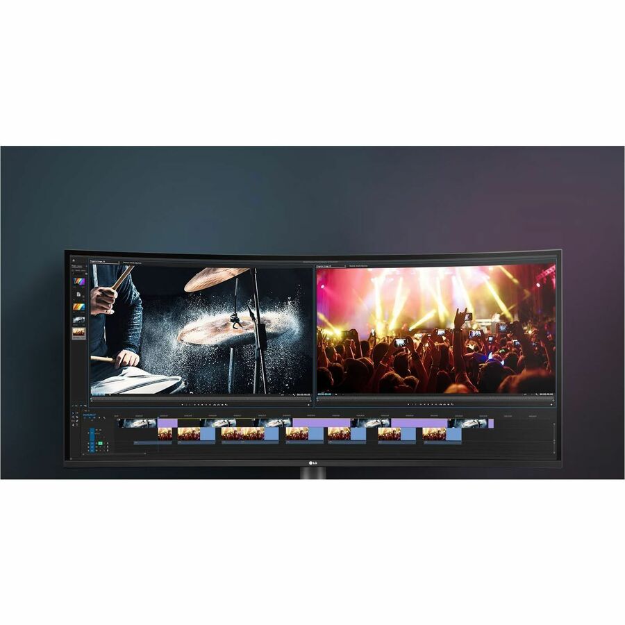 Professional 5K2K Monitor 39.7 inch - LG Curved UltraWide Nano IPS Thunderbolt 4 HDR10 | TecISoft 40BP95C-W