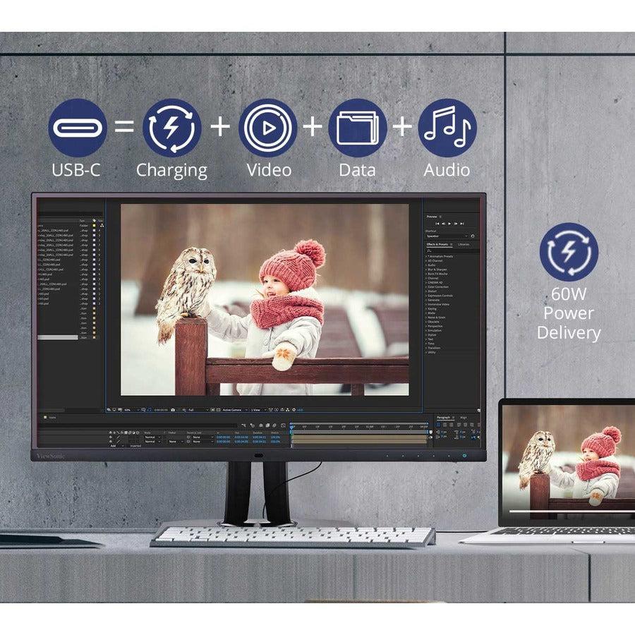 Professional Graphic Design Monitor - 27-Inch QHD ColorPro Display | ViewSonic VP2756-2K