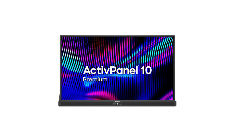 Promethean ActivPanel 10 Premium 65" UHD 4K Touchscreen Commercial Monitor