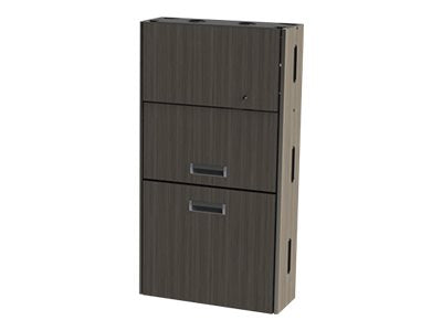 Proximity Embrace EXT-28-ARM-10 - Wall-mounted workstation - maple - maple EXT-6062-7909