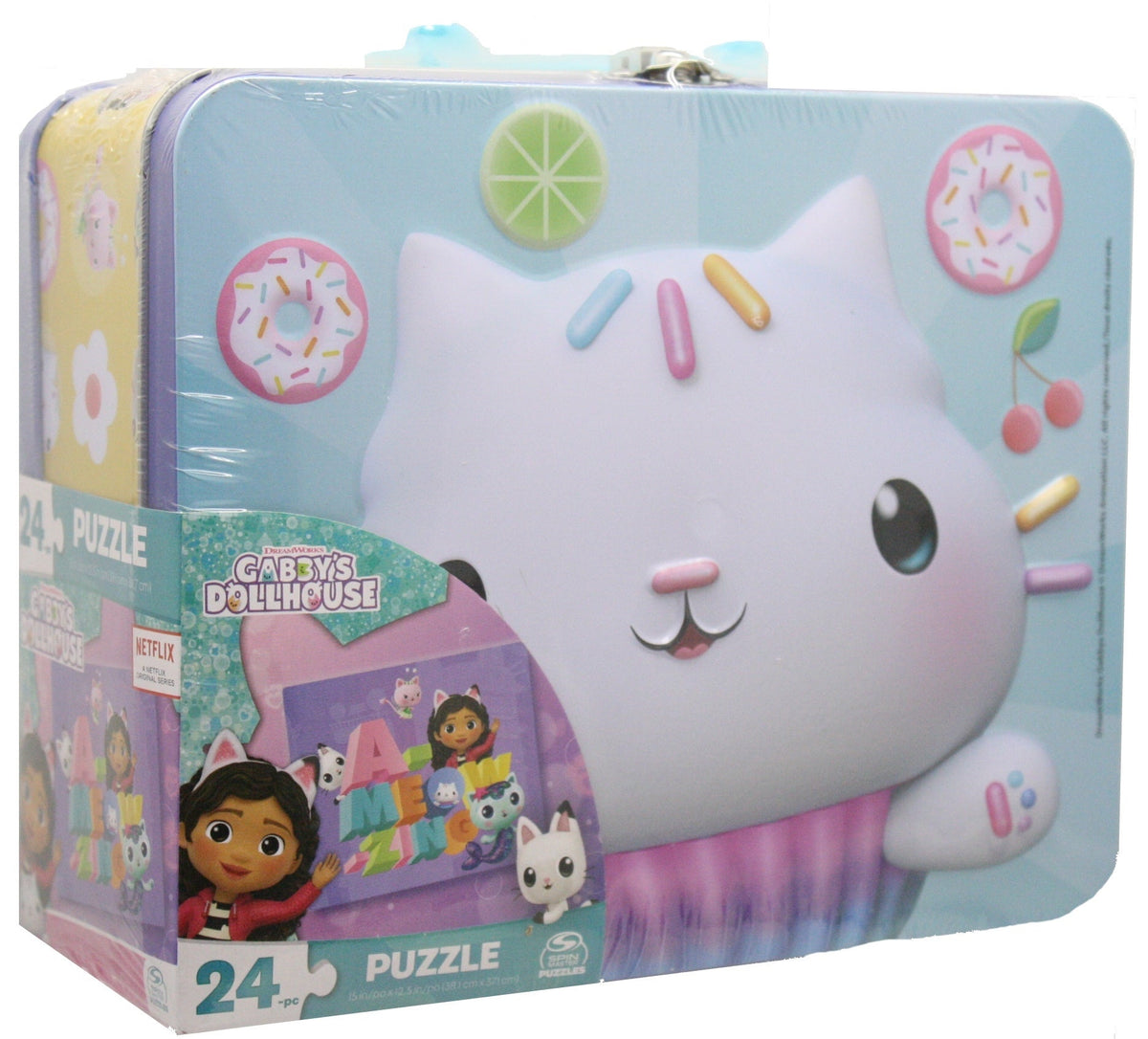 Puzzle in Tin With Handle - Gabbys Dollhouse