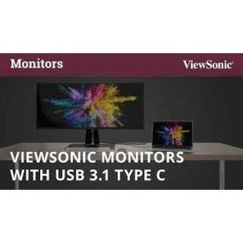 QHD USB-C Monitor - ViewSonic VG2755-2K 27-Inch Ergonomic Display | Tecisoft