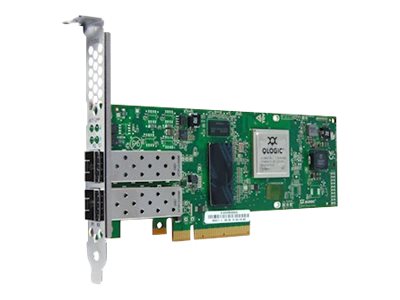 QLogic 8200 Dual Port 10 GbE SFP+ VFA - Network adapter - PCIe 2.0 x8 - 10 GigE - 2 ports - CRU - for System x3100 M5;