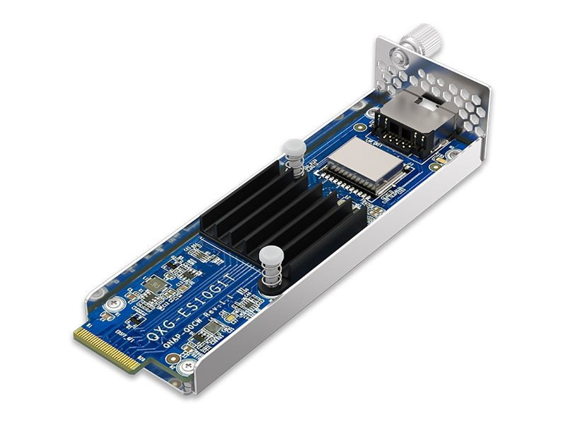 QNAP QXG-ES10G1T E1.S to 10GBASE-T LAN Module for NAS Expansion