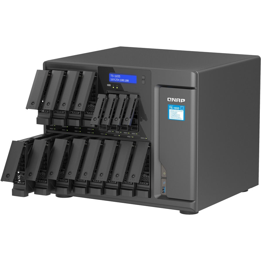QNAP TS-1655-8G-US 16-Bay NAS - Enterprise Network Storage | TechoSoft