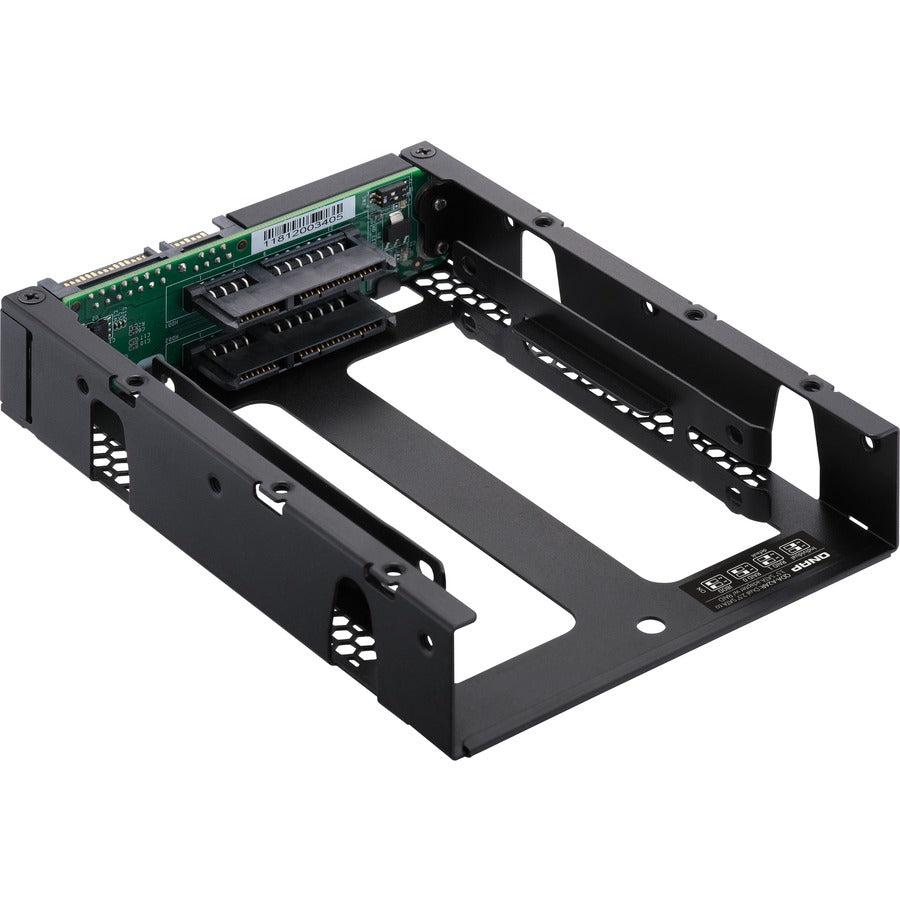 Qnap Qda-A2Ar Storage Drive Enclosure Hdd/Ssd Enclosure Black 2.5"