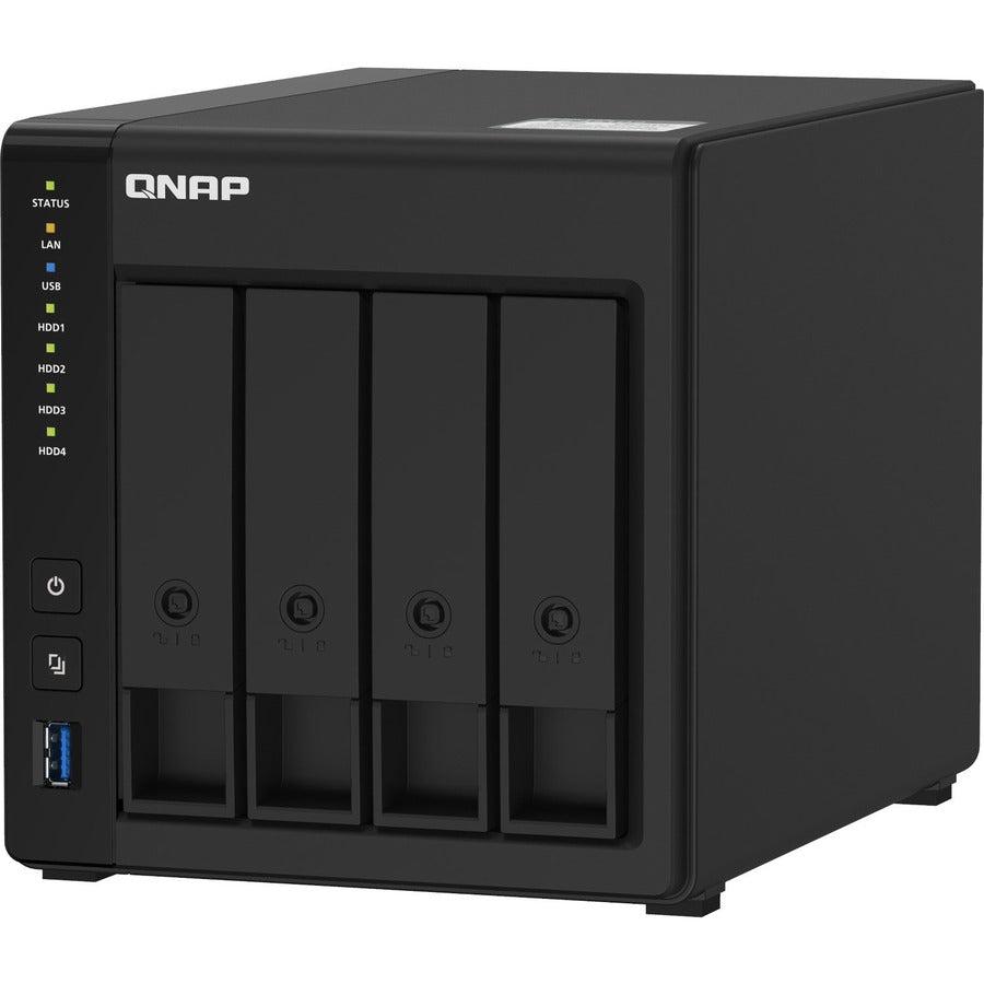 Qnap Ts-451D2 Nas Tower Ethernet Lan Black J4025