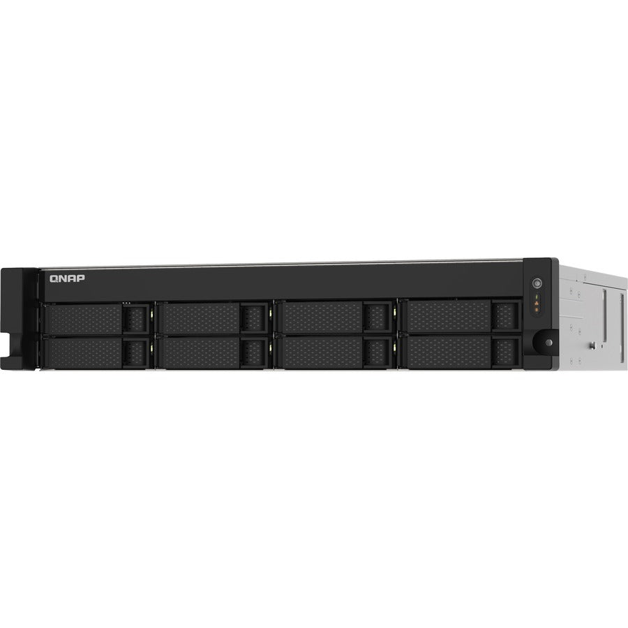 Qnap Ts-873Au-Rp-4G-Us Amd Ryzen Embedded V1500B 2.2Ghz/ 4Gb Ddr4/ 8 Sata/ Usb3.2/ 2U Rackmount