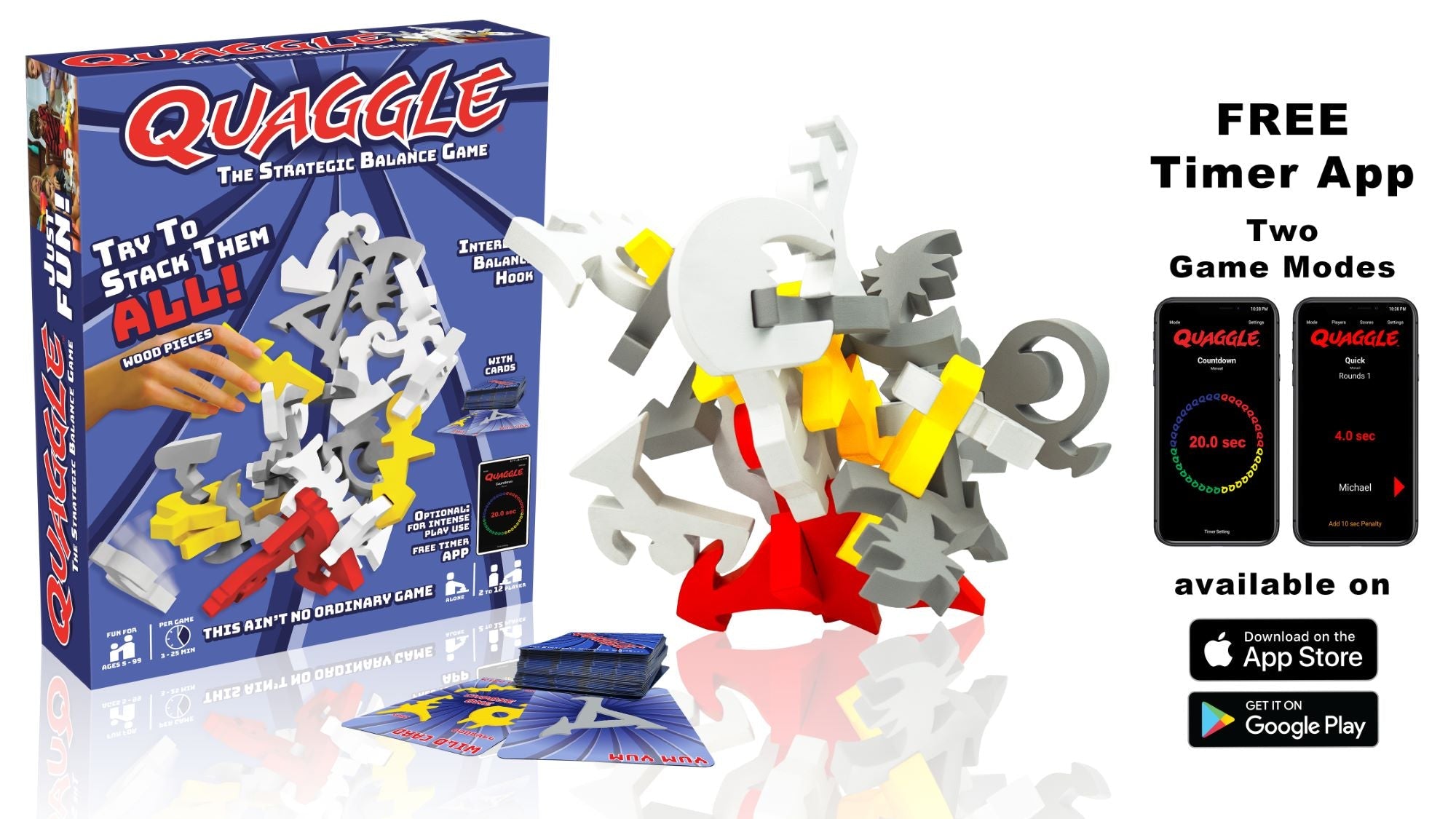 Quaggle - Strategic Balancing Game