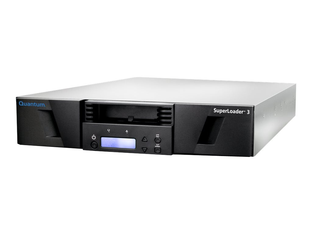 Quantum SuperLoader 3 with (Model C) drive(s) - Tape autoloader - 96 TB / 240 TB - slots: 16 - LTO Ultrium (6 TB / 15 TB) - Ultrium E7-L2YAE-YE
