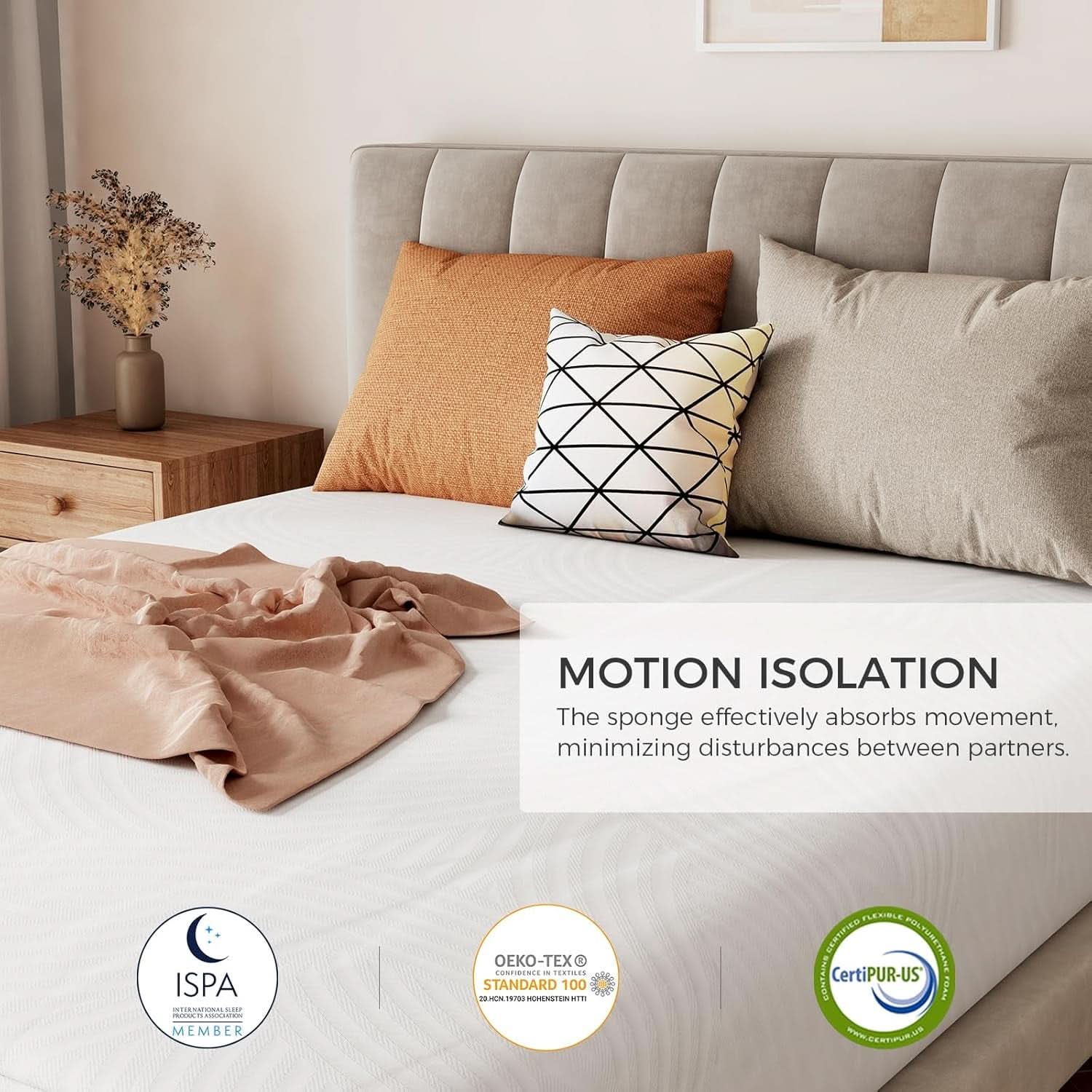 Queen 10 Inch Boxed Memory Foam MattressReliefIsolation