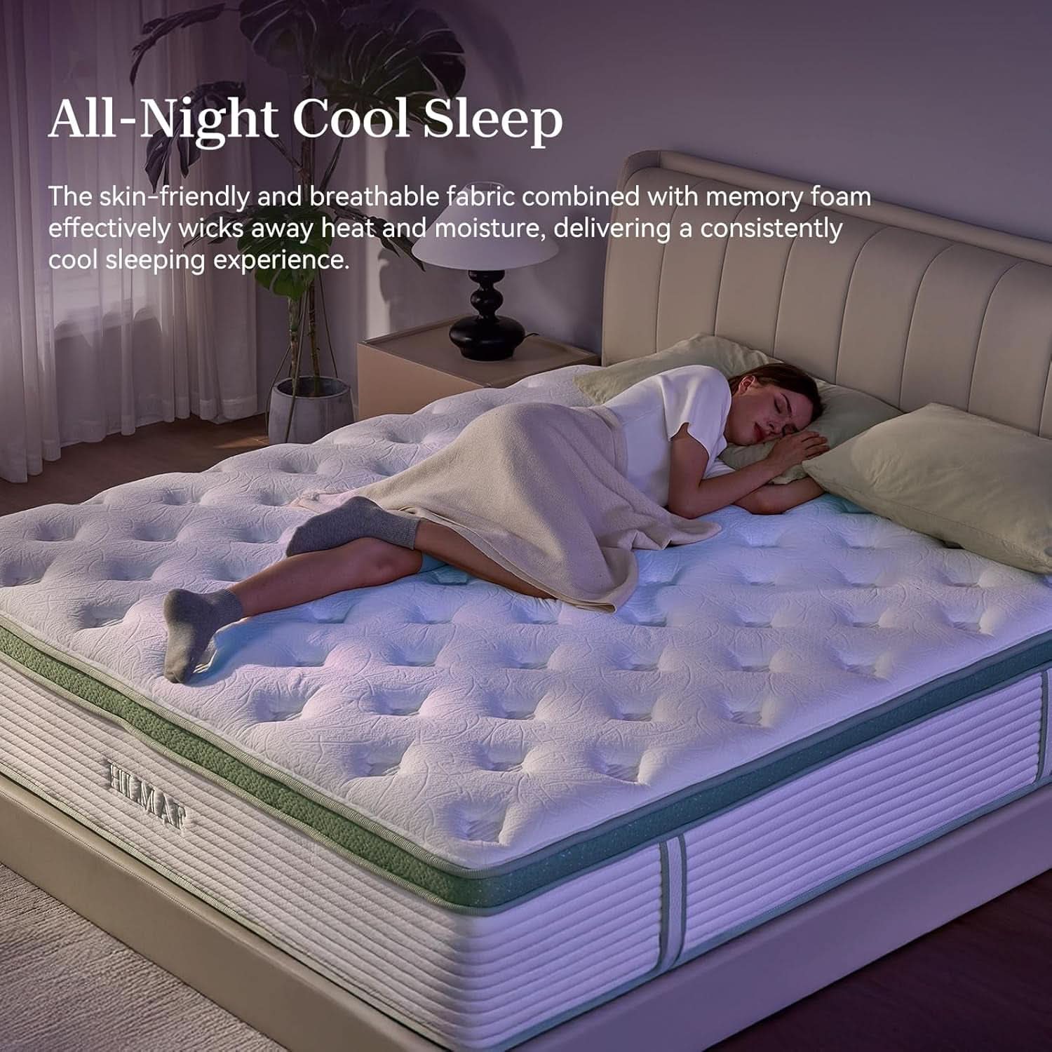 Queen 12 Inch Orthopedic Support Memory Foam Mattress