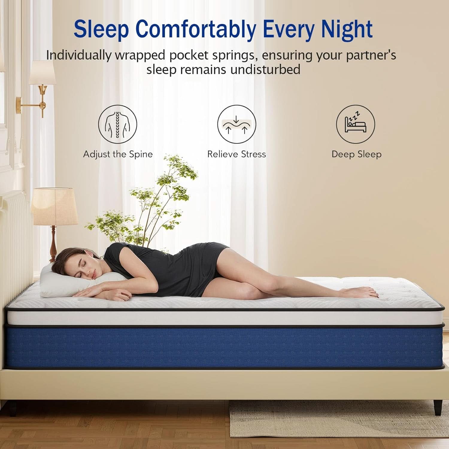 Queen 14 Inch UltraHighDensity Memory Foam Mattress