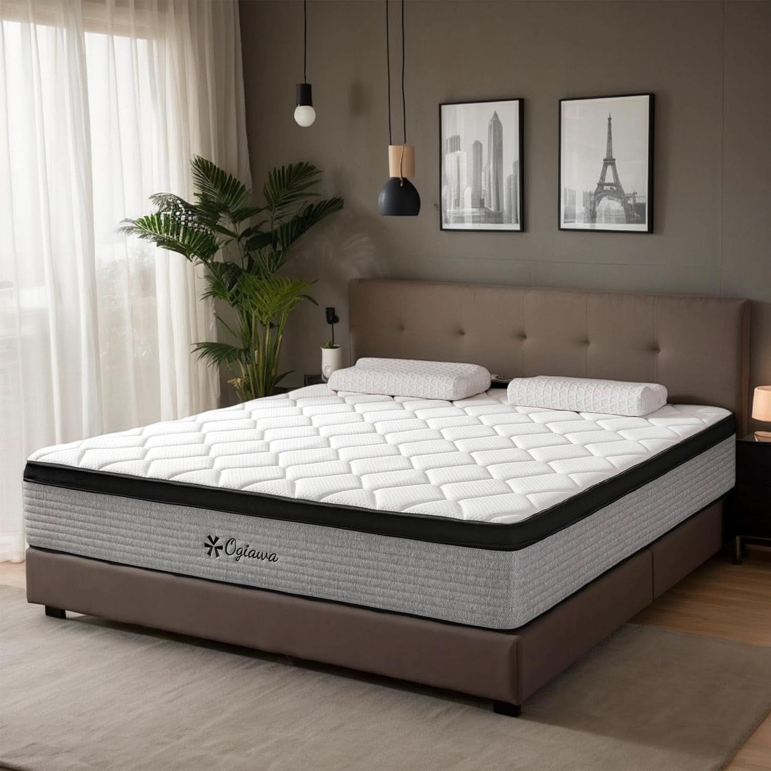 Queen Certipur Memory Foam Hybrid Edge Support Ultra Comfort Mattress Box